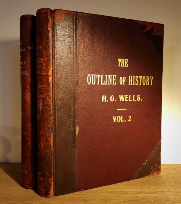 H.G. Wells – The Outline of History, prima ediție din 1920