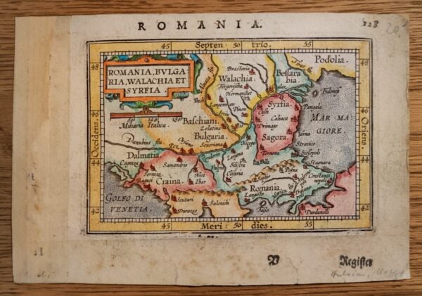 Romania, Bulgaria, Wallachia et Syrfia, 1604