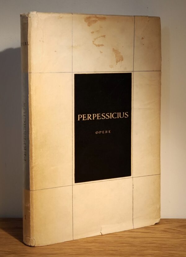 Perpessicius – Opere vol. I, cu dedicația autorului