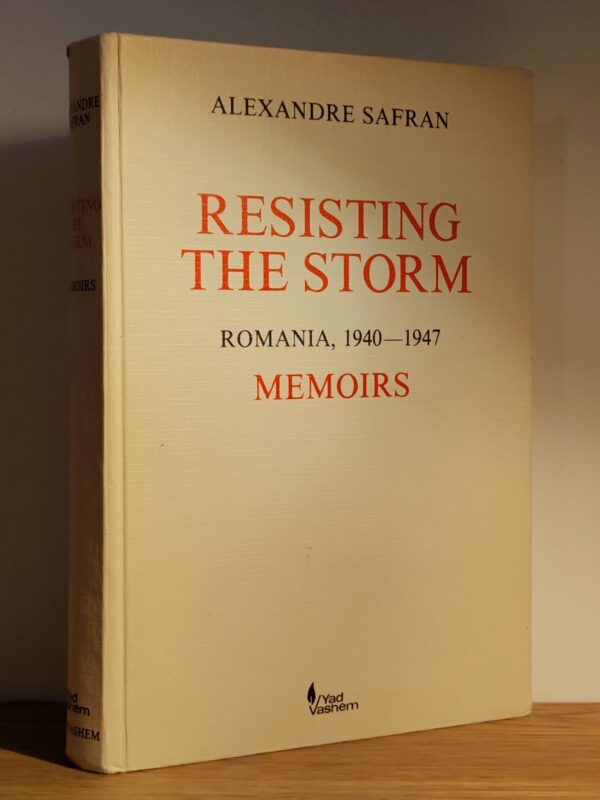 Alexandru Șafran – Resisting the storm, prima ediție din 1987