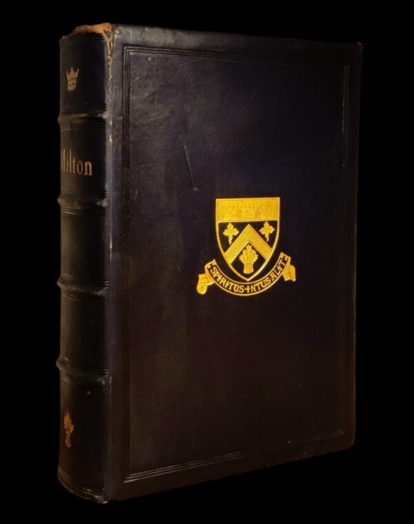 The complete poetical works of John Milton, Oxford edition, 1908