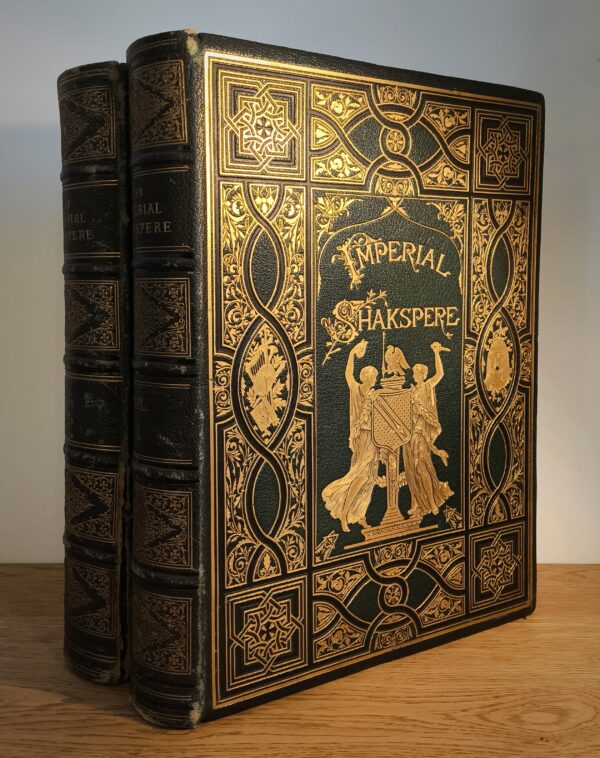 The Works of William Shakspere, Imperial Edition, prima ediție din 1875
