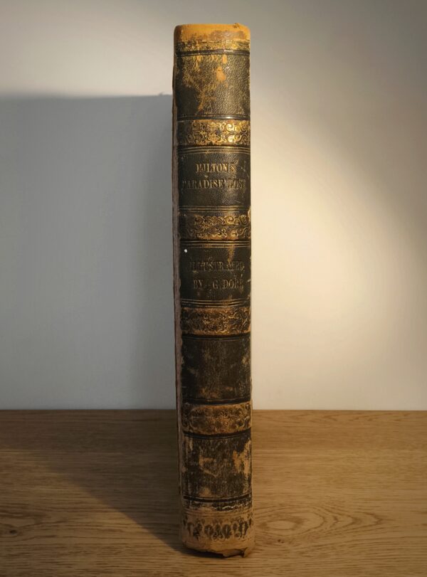 John Milton – Paradise Lost, prima ediție Cassell din 1870