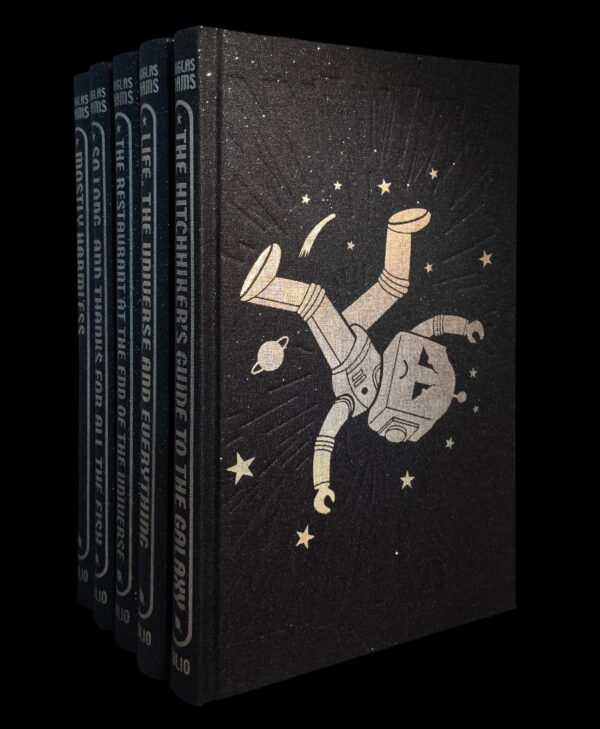 Douglas Adams – Hitchhiker’s guide to the galaxy, ediție Folio Society din 2019