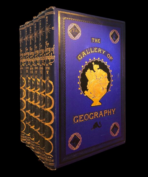 The Gallery of Geography, ediție în 6 volume din 1884